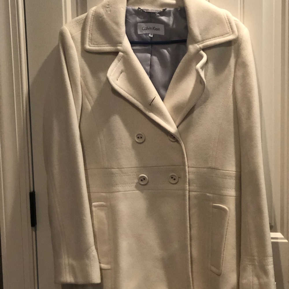 NWT Calvin Klein pea coat